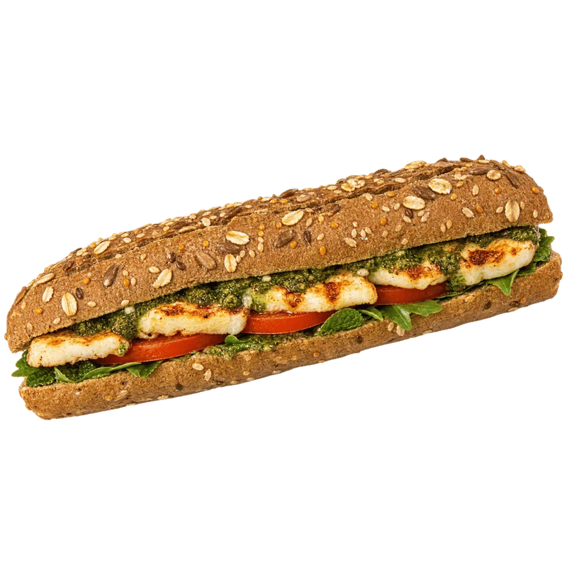 Halloumi Pesto Sandwich